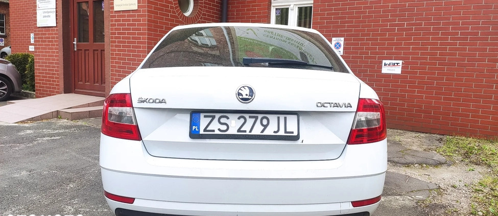 Skoda Octavia cena 59000 przebieg: 104000, rok produkcji 2018 z Szczecin małe 137